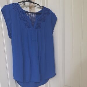Daniel Rainn Royal Blue Blouse